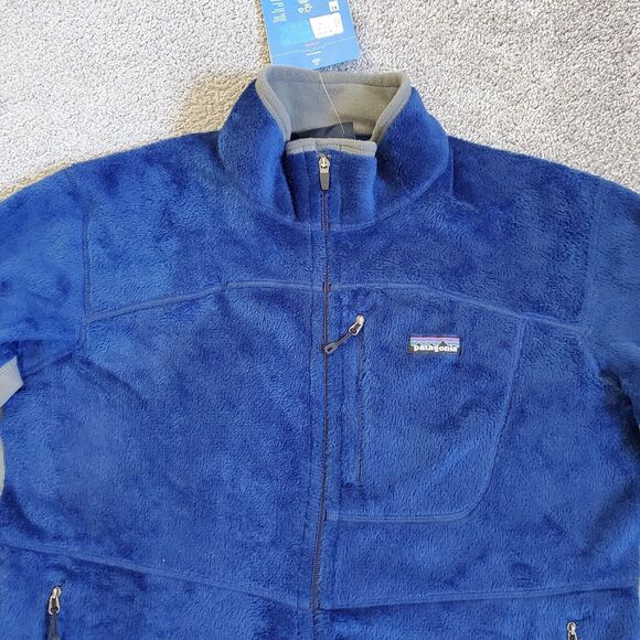Patagonia Jacket Mens Extra Large Blue Gray fleece Regulator R2 Alpine Polartec - Picture 4 of 15